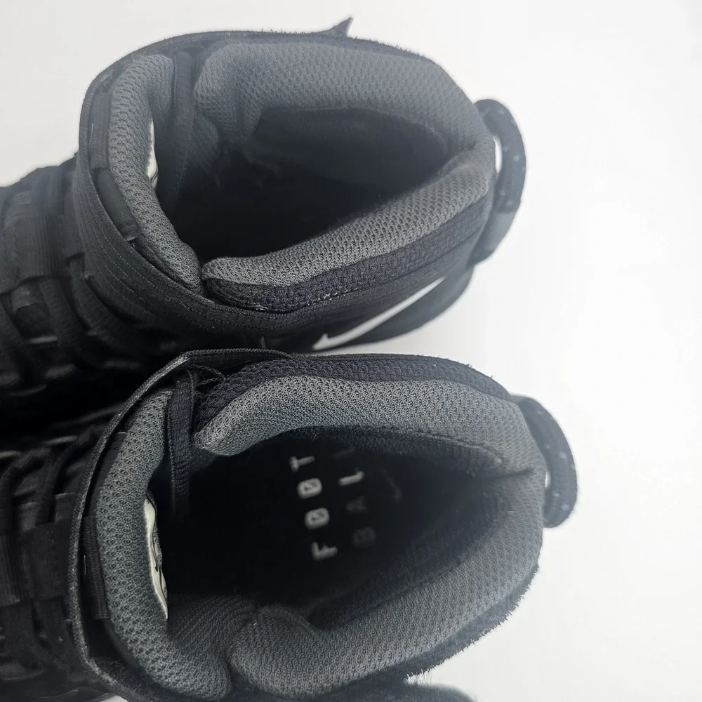 Nike Force Savage Elite 2 Football Cleats Black White AH4000-002 Men's 7.5